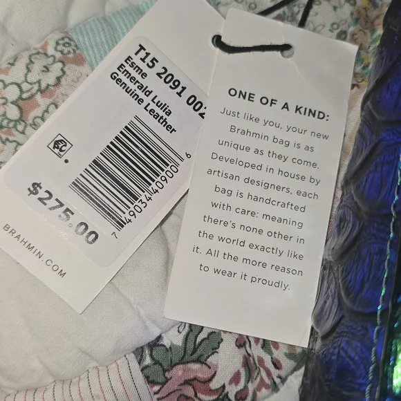 Brahmin Esme Emerald lulia NWT - Picture 2 of 6